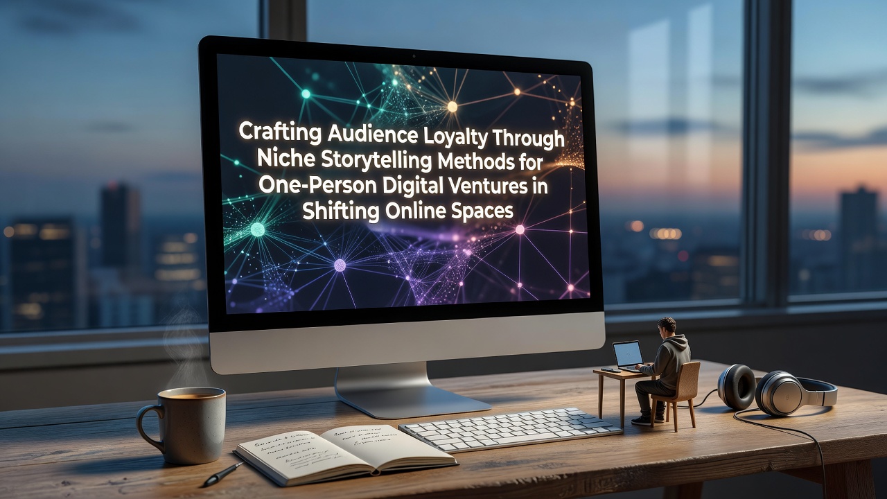 Crafting Audience Loyalty Through Niche Storytelling Methods for One-Person Digital Ventures in Shifting Online Spaces